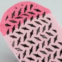 Nero Cotton Ankle Grip Socks