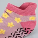 Nero Cotton Ankle Grip Socks