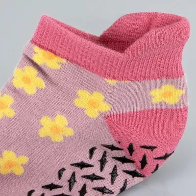 Nero Cotton Ankle Grip Socks