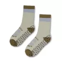 Nero Cotton Crew Grip Socks