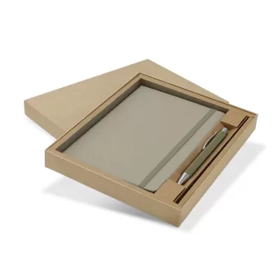 Omega A5 PU Notebook and Pen Gift Set