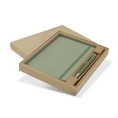 Omega A5 PU Notebook and Pen Gift Set