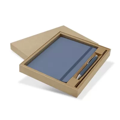 Omega A5 PU Notebook and Pen Gift Set