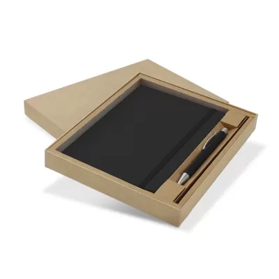 Omega A5 PU Notebook and Pen Gift Set