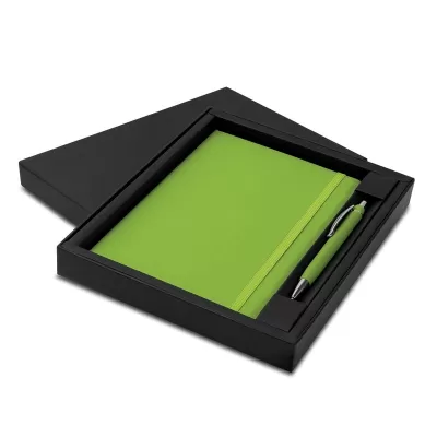 Omega PU Notebook and Pen Gift Set