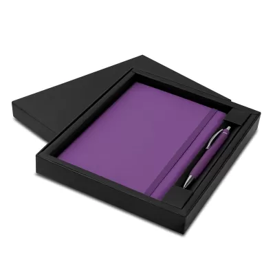 Omega PU Notebook and Pen Gift Set