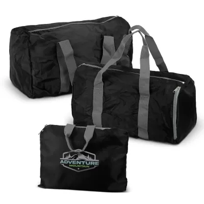 Origami Foldable 28L Polyester Duffle Bag