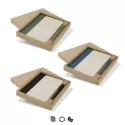 Paulo Paper Notebook and Pen Gift Set