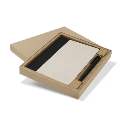 Paulo Paper Notebook and Pen Gift Set