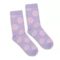 Pixel 2 Piece Knitted Bamboo Crew Socks Set