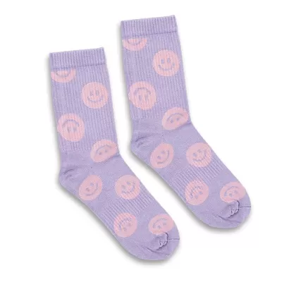 Pixel 2 Piece Knitted Bamboo Crew Socks Set