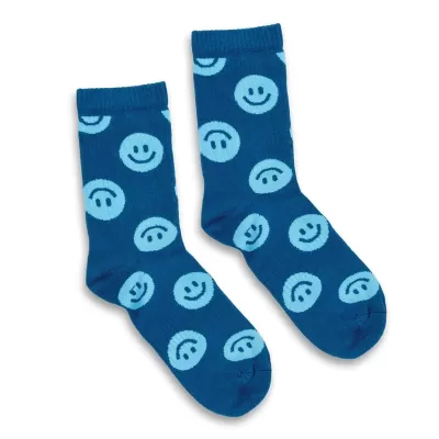 Pixel 2 Piece Knitted Bamboo Crew Socks Set