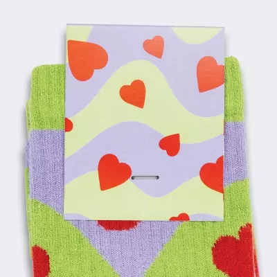 Pixel Knitted Bamboo Grip Socks