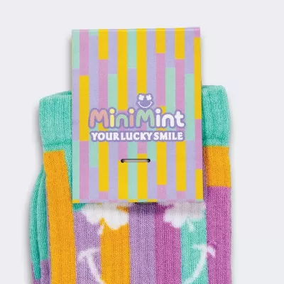 Pixel Knitted Bamboo Socks