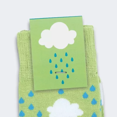 Pixel Knitted Cotton Business Socks