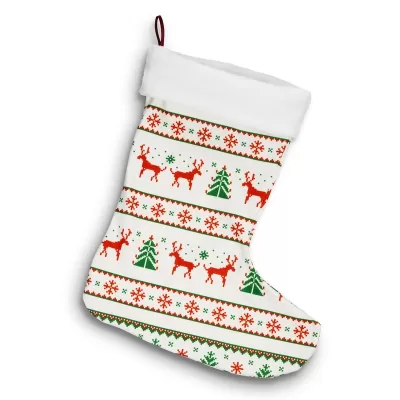 Plush Christmas Stocking