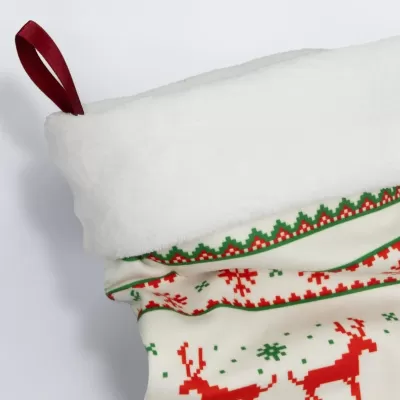 Plush Christmas Stocking