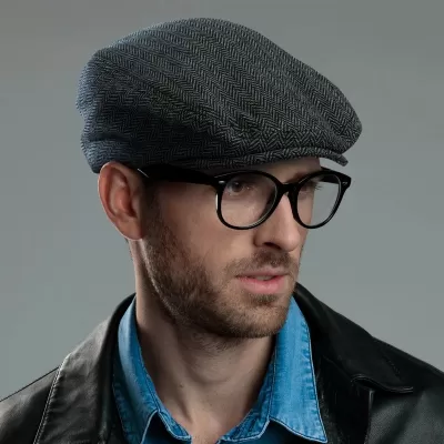 Preston Polyester Flat Cap