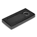 Prince Rectangle Leather Keyring