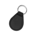 Prince Round Leather Keyring