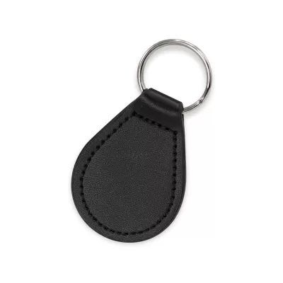 Prince Round Leather Keyring