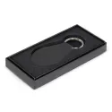 Prince Round Leather Keyring