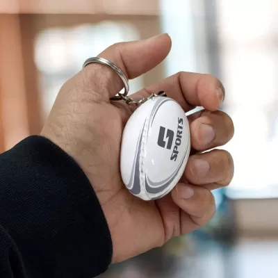 PU Rugby Ball Keyring