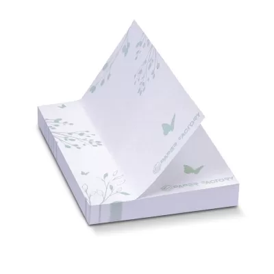 Recycled 100 x 75mm 100 Sheet Sticky Notepad