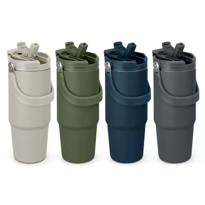 branded Sentry 900ml Stainless Steel Vacuum Travel Mug, from our range of promotional Travel Mugs