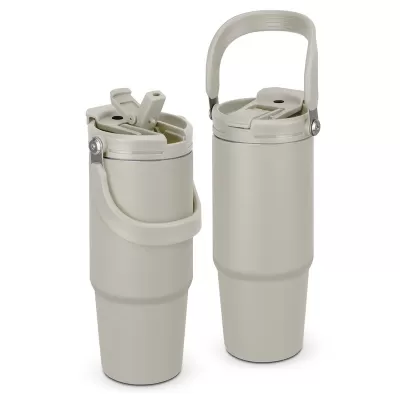 branded Sentry 900ml Stainless Steel Vacuum Travel Mug, from our range of promotional Travel Mugs