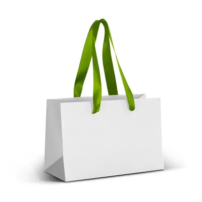 Small 2L Full Colour Ribbon Handle Paper Bag