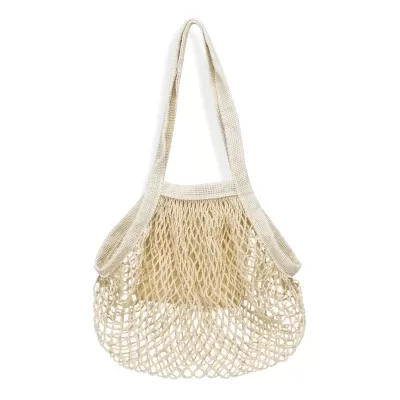 Small 3L Cotton Mesh Foldaway Tote Bag