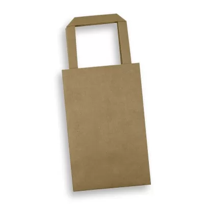 Small Portrait 180gsm Flat Handle Paper Bag