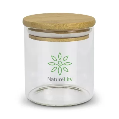 Small Round Borosilicate Storage Canister
