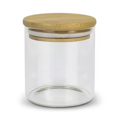 Small Round Borosilicate Storage Canister