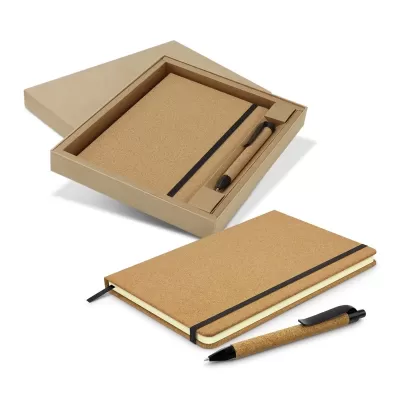 Somerset Cork Notebook and Pen Gift Set