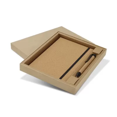 Somerset Cork Notebook and Pen Gift Set