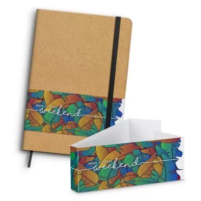 Somerset Cork Notebook and Pen Gift Set