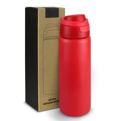 branded Spyro 700ml Stainless Steel Vacuum Bottle, from our range of promotional Drink Bottles - Metal