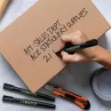 STAEDTLER Lumocolor Chisel Tip Permanent Marker