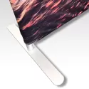 Straight Stretch Large Polyester Media Wall