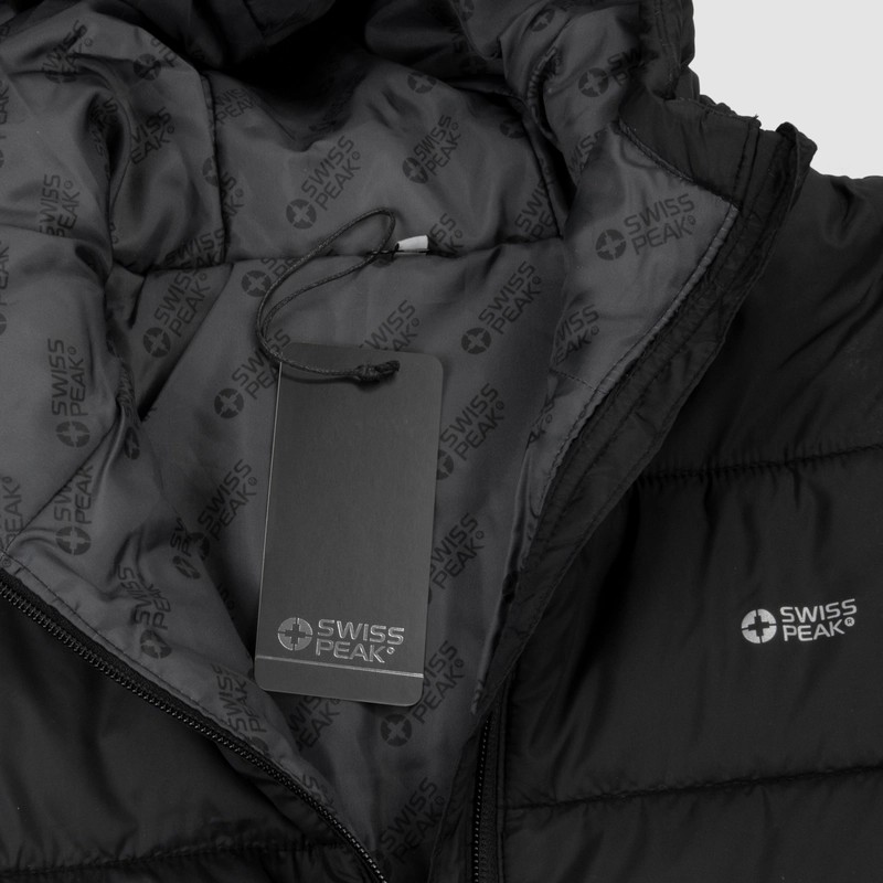 Swiss Peak Urban Nylon Puffer Jacket