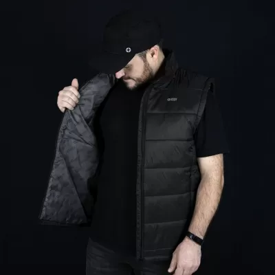 Swiss Peak Urban Nylon Puffer Vest