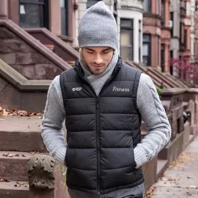 Swiss Peak Urban Unisex Nylon Puffer Vest