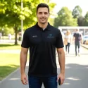 Swiss Peak Urban Unisex Polyester Polo