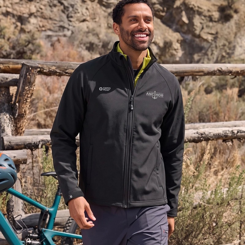 Swiss Peak Urban Unisex Polyester Softshell Jacket