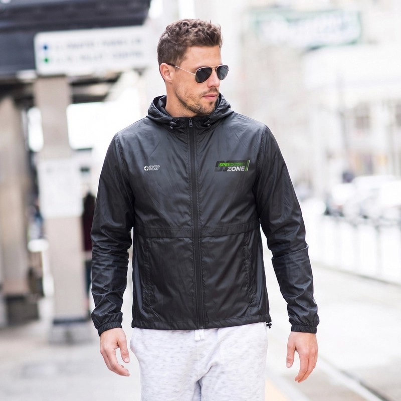 Swiss Peak Urban Unisex Polyester Windbreaker