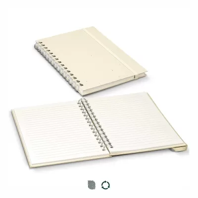 Terra A5 Recycled Paper Spiral Notebook