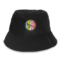 branded Terry Towelling Bucket Hat with Full Colour Patch, from our range of promotional Wide Brim Hats