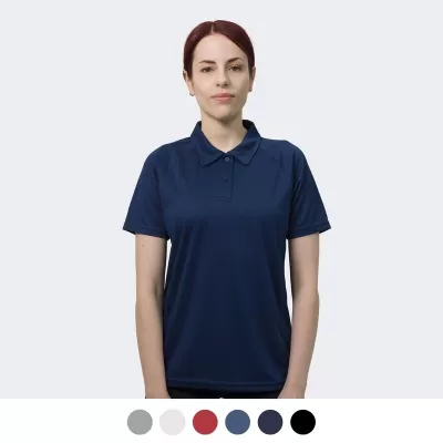 TRENDSWEAR Ace Performance Womens Polyester Polo